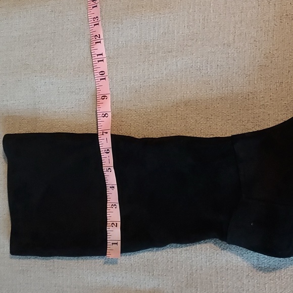 Antonio Melani Suede Leather kitten heels knee-high boots - Picture 11 of 12